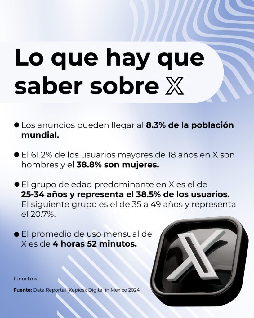 Twitter - X para empresas Infografía