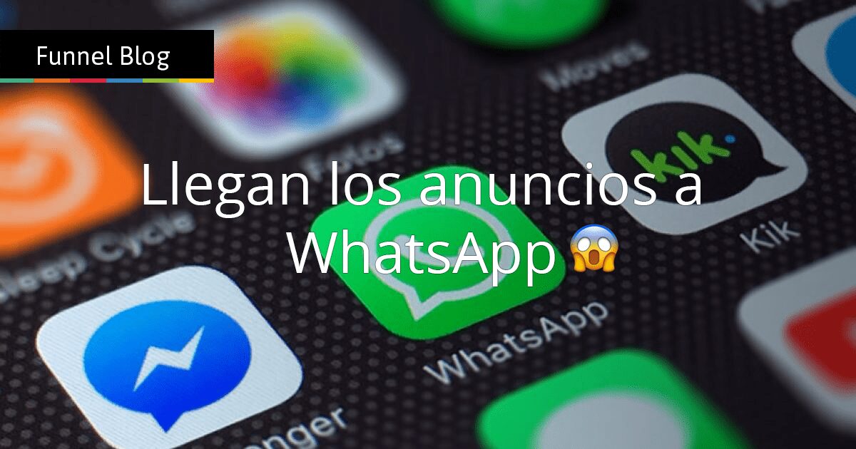 Anuncios en WhatsApp