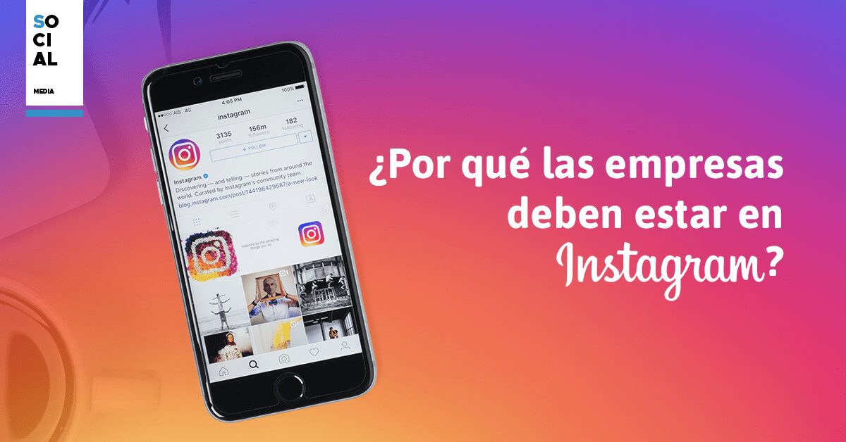 Instagram para empresas Header