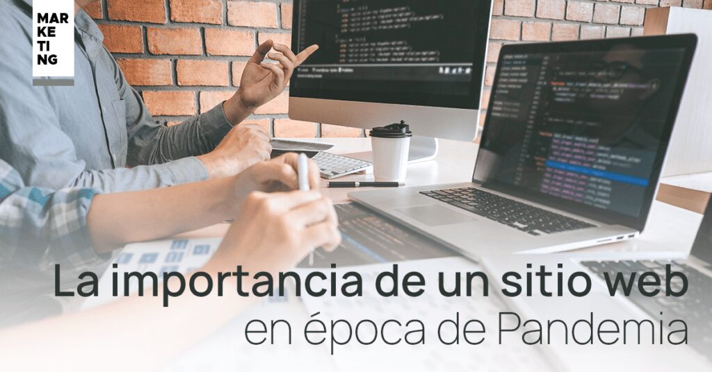 sitios web en pandemia