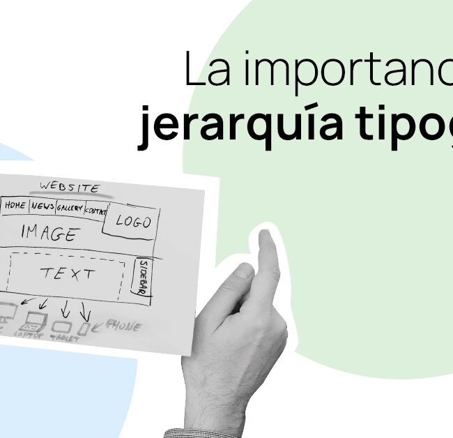 jerarquía tipográfica