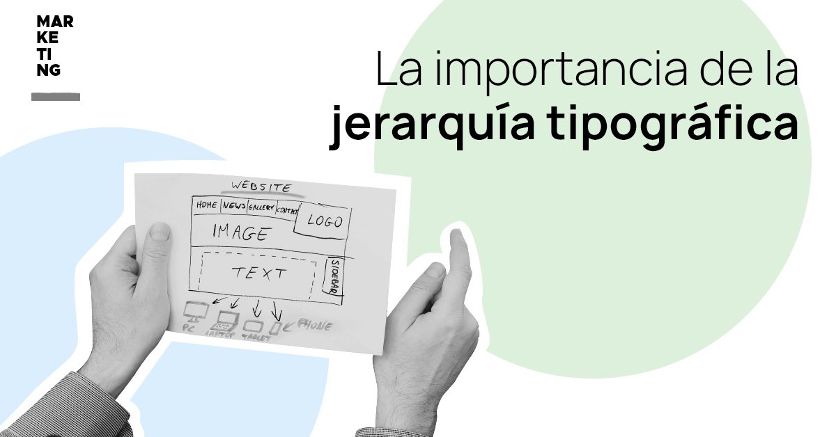 jerarquía tipográfica