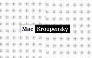 mac kroupensky black