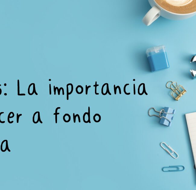 Importancia de conocer tu marca