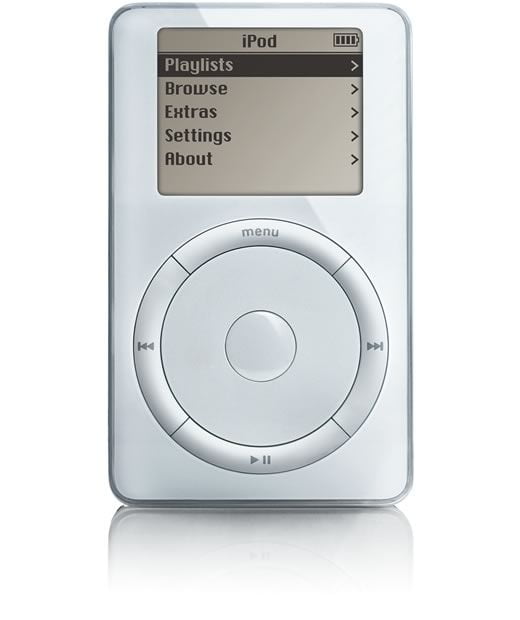iPod white 1st gen