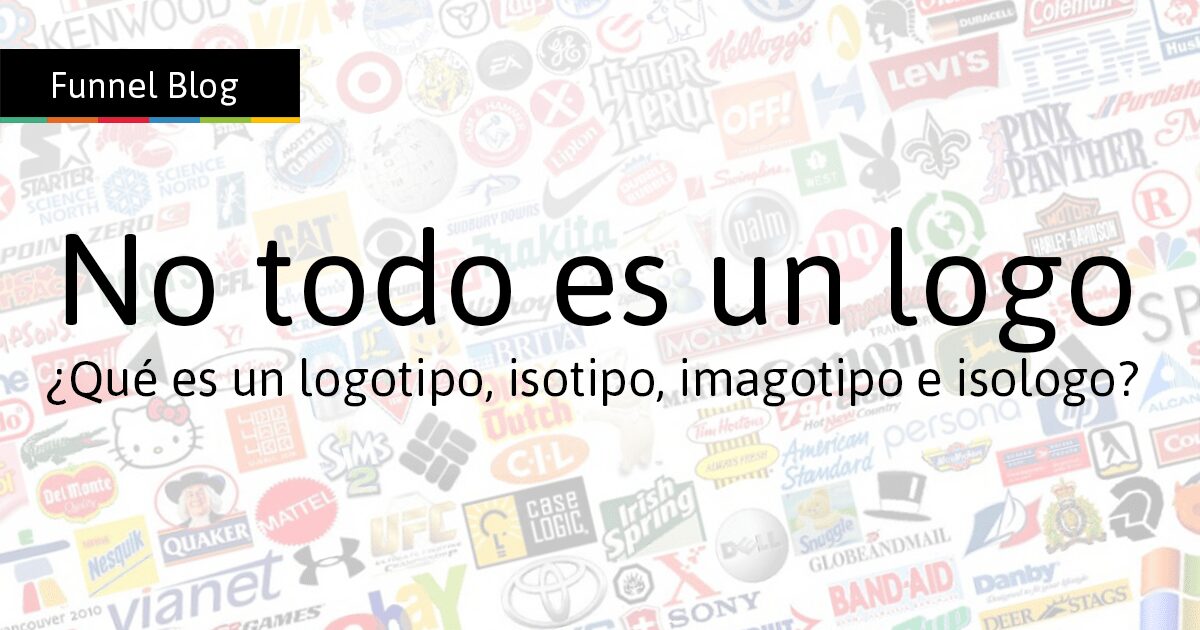 Qué es un logotipo, isologo o imagotipo