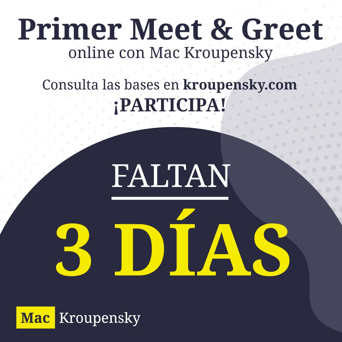 Kroupensky_Meet&Greet_Refuerzo_Días