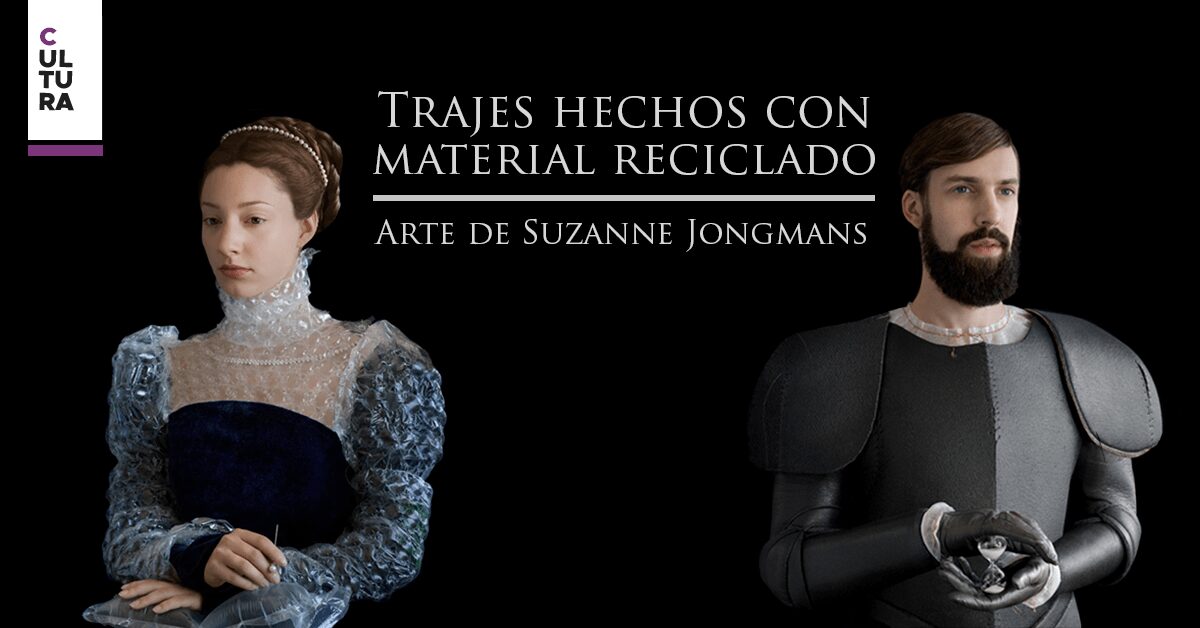 Trajes material reciclado